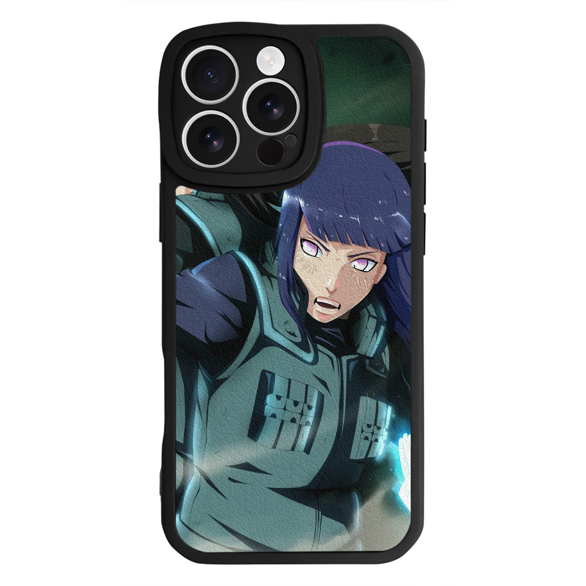 （画像用） NARUTO -ナルト- NARUTO -ナルト- 疾風伝 【iPhone 16シリーズ対応】シリコンスマホケース（レザー調） 材質：シリコン